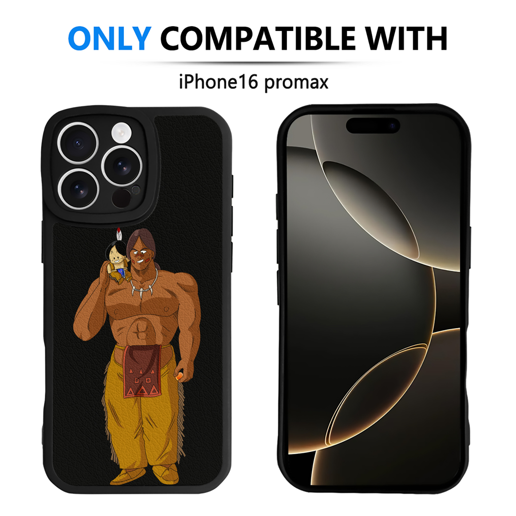 （画像用） ドラゴンボール DRAGON BALL 【iPhone 16シリーズ対応】シリコンスマホケース（レザー調） 材質：シリコン